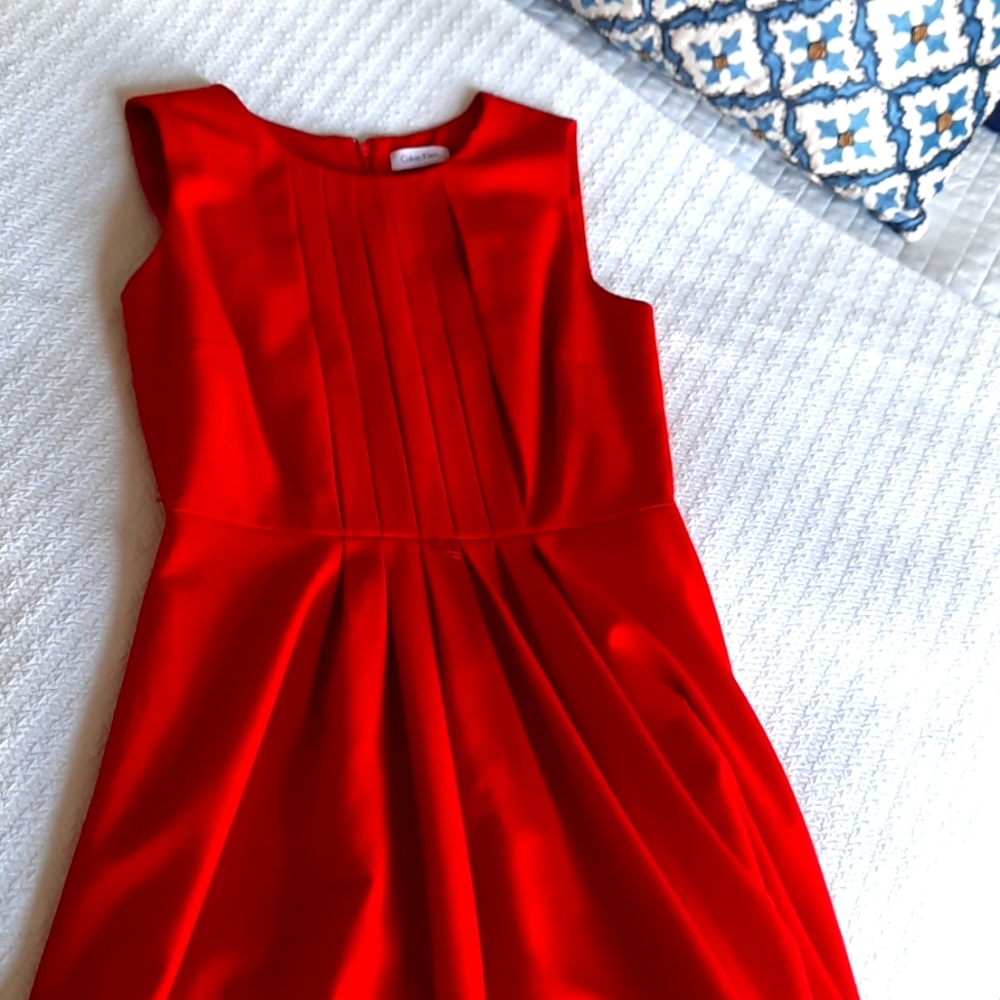 Calvin Klein Red Dress